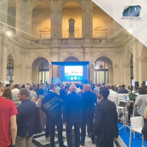 Evenement corporate Medlink Solution Day au Palais de la Bourse à Marseille