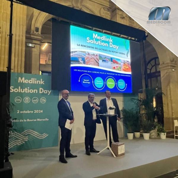 Evenement corporate Medlink Solution Day au Palais de la Bourse à Marseille