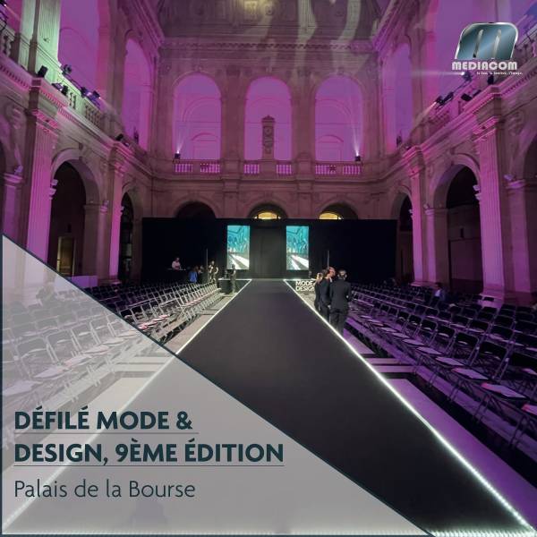 Défilé de mode Mode et Design 2024 au Palais de La Bourse à Marseille