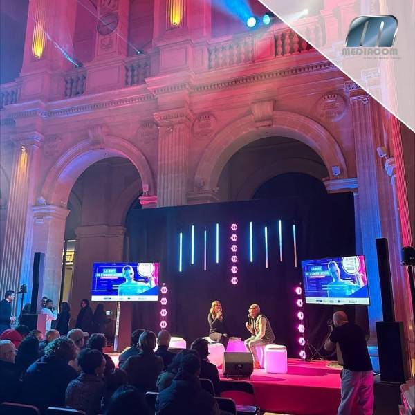 Prestation technique 1ere Nuit de L'Orientation au Palais de la Bourse à Marseille