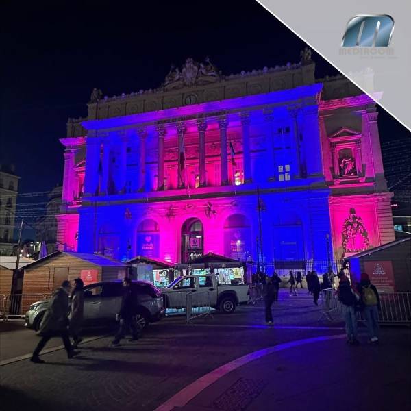 Prestation technique 1ere Nuit de L'Orientation au Palais de la Bourse à Marseille