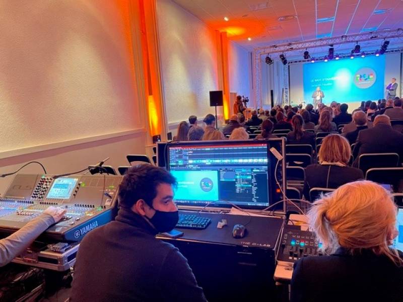 Prestation technique globale son, lumière et vidéo des Trophées des Transitions et de la RSE PACA