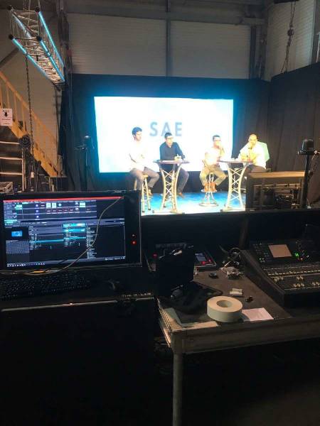 Réalisation et Tournage de l'assemblée générale du SAE à Médiacom Studio 13