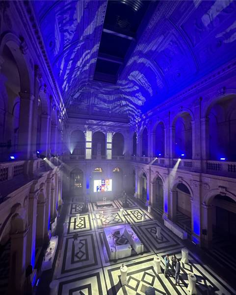 Soirée des voeux UNIS au Palais de la Bourse Janvier 2025