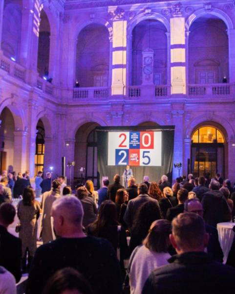 Soirée des voeux UNIS au Palais de la Bourse Janvier 2025