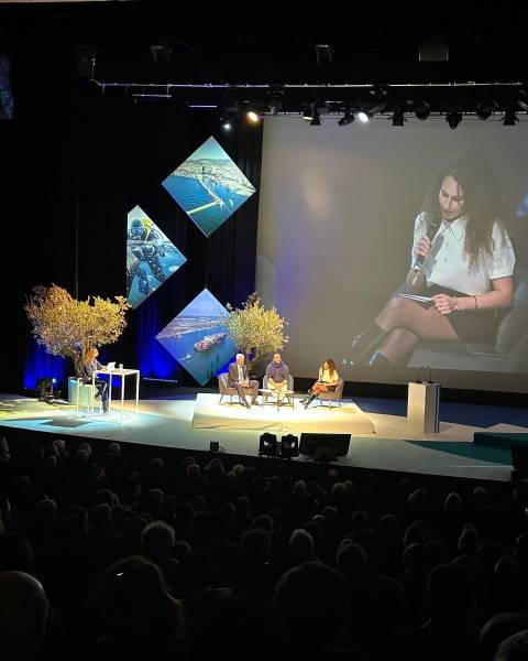 Prestation audiovisuelle Voeux de la CCIAMP Tous Acteurs 2025 au Parc Chanot à Marseille