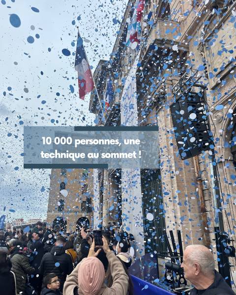 Voeux du Maire de Marseille et galette des rois géantes pour 10 000 marseillais