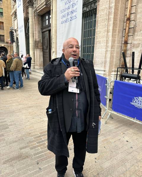 Voeux du Maire de Marseille et galette des rois géantes pour 10 000 marseillais