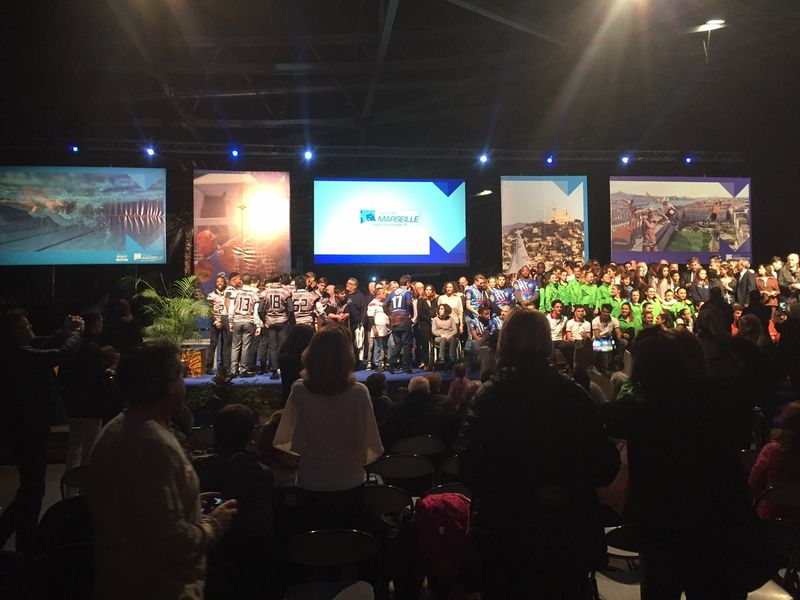 cérémonie des champions location sonorisation palais omnisport grand-est