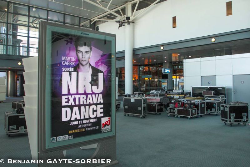Concert NRJ EXTRAVADANCE avec MARTIN GARRIX à l'aéroport Marseille Provence
