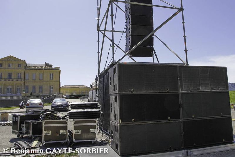 carnaval location enceinte SB28 l'acoustics parc borely marseille