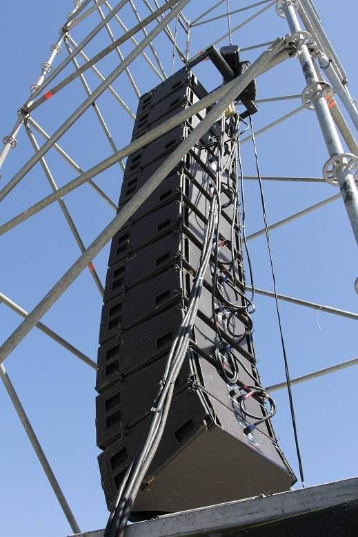 Système de diffusion longue portée KUDO de L-ACOUSTICS