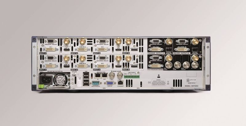 Mélangeur vidéo et informatique NeXtage 08-4K Live Core ANALOG WAY