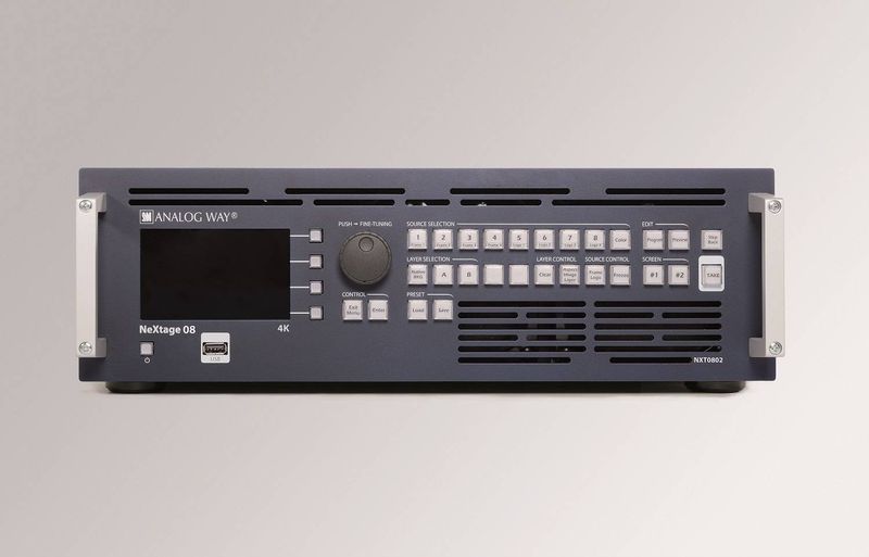 Mélangeur vidéo et informatique NeXtage 08-4K Live Core ANALOG WAY