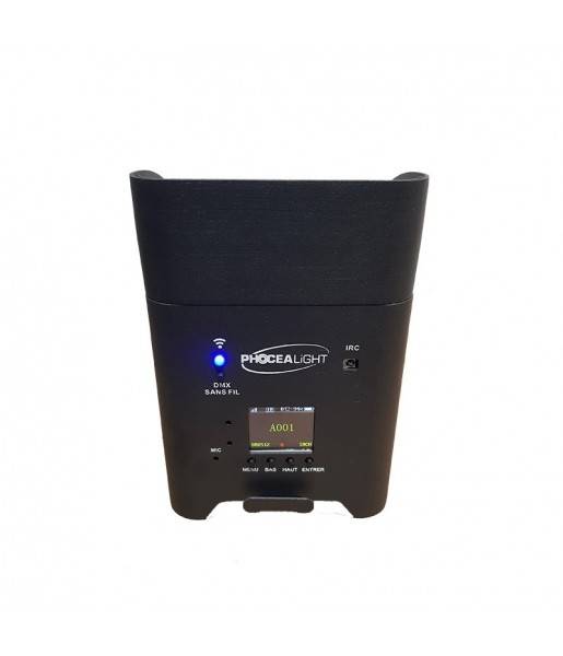 Location Projecteur sur batterie BOX Leds 6X15W PHOCEA LIGHT