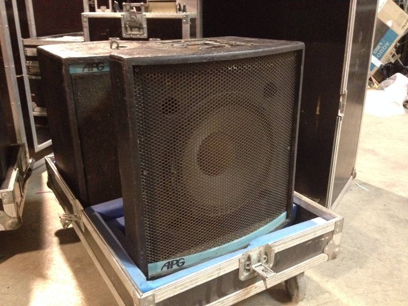 Enceintes coaxiales Apg Ds12